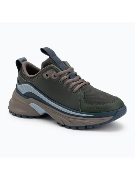 Încălțăminte pentru bărbați Calvin Klein Hike Runner Laceup Tech Mix thym/taupe smog