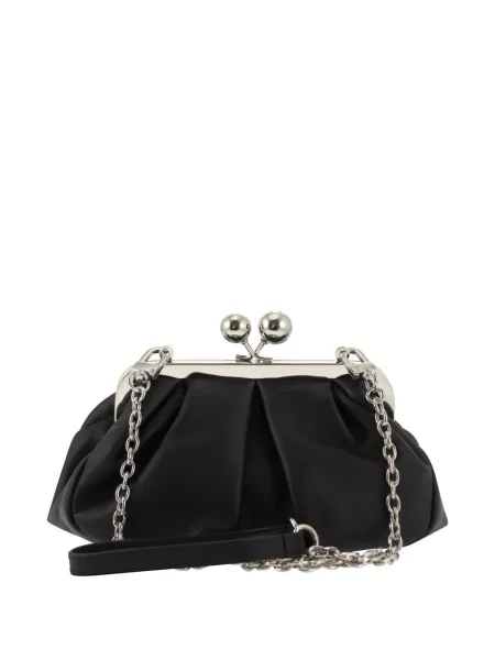 Geantă de călătorie Weekend Max Mara din piele negru