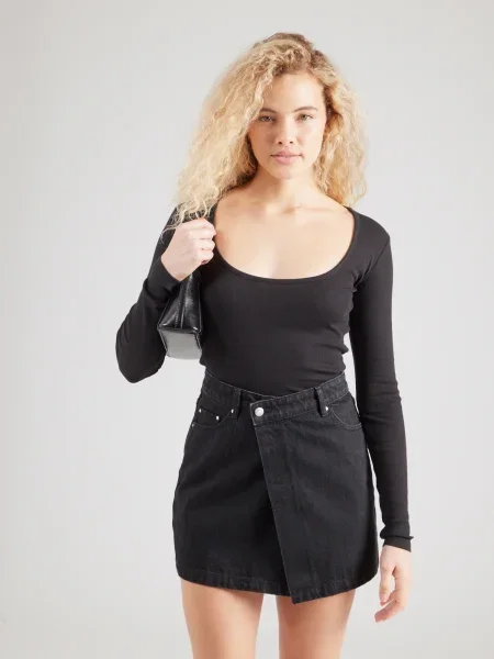 ABOUT YOU Tricou Liane bej negru