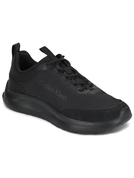 Calvin Klein Superge Light Eva Runn Ess Laceup Ny-Su črna