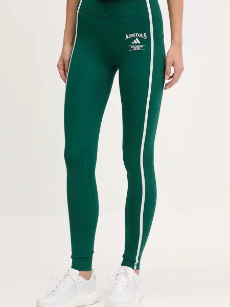 Панталон Adidas Performance с апликация зелено