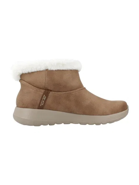 Botine Skechers maro