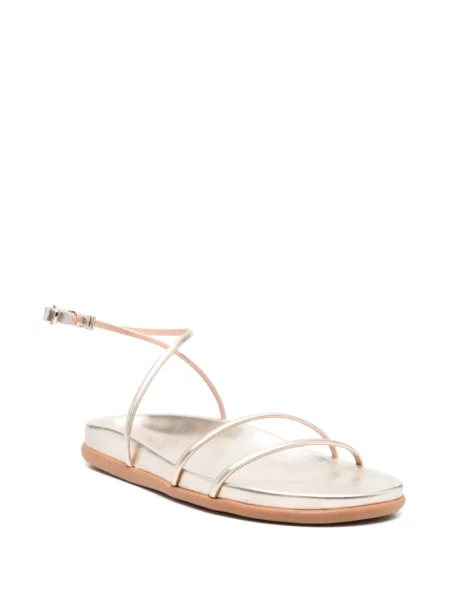 Sandale Ancient Greek Sandals din piele auriu