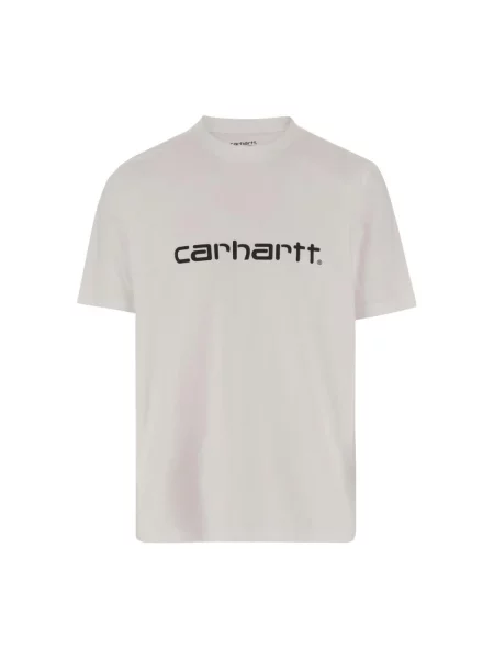 Koszulka Carhartt Wip z nadrukiem biała