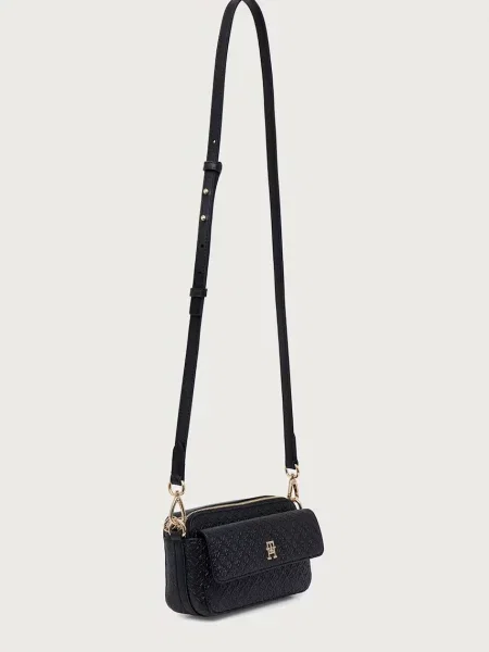 Kabelka Tommy Hilfiger Th Icon Camera Bag Mono čierna