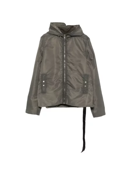 Geacă Rick Owens Drkshdw cu glugă gri