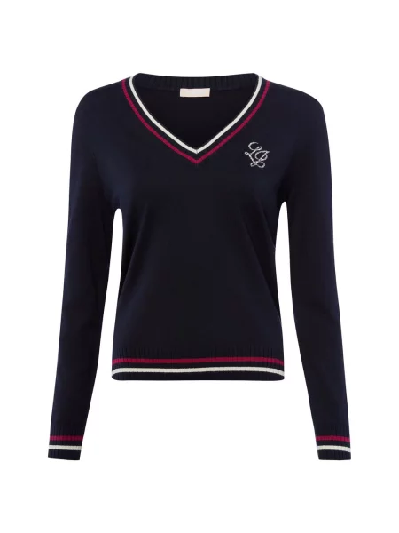 Liu Jo Collection Sweter z dzianiny Kobiety S niebieski