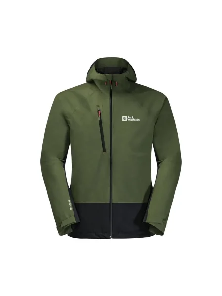 Geacă Jack Wolfskin verde