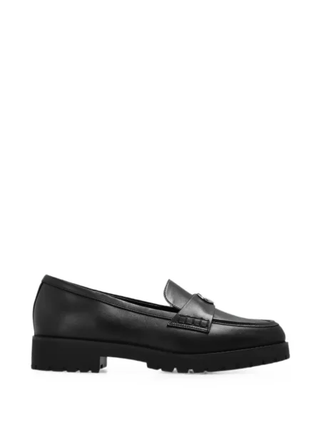 Balerini Michael Michael Kors din piele cu model floral negru