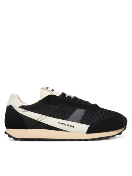 Tommy Jeans Sneakers Tjw Retro Runner Archive negru