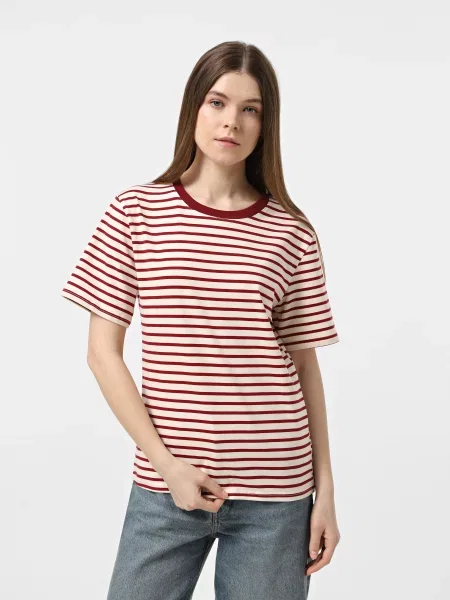 Футболка Braska бавовна/еластан червоний