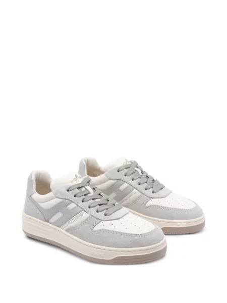 Sneakerși Hogan din piele de căprioară gri