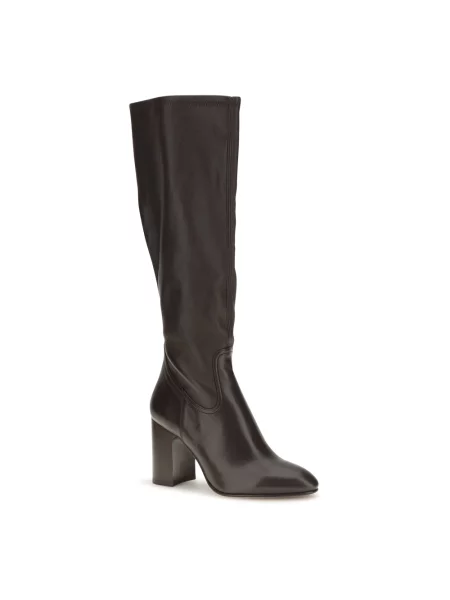 Botki Stuart Weitzman skórzane brązowe