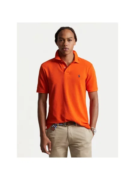 Polo majica Polo Ralph Lauren oranžna