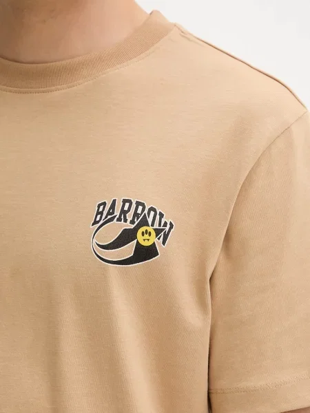 Футболка Barrow з принтом зелений