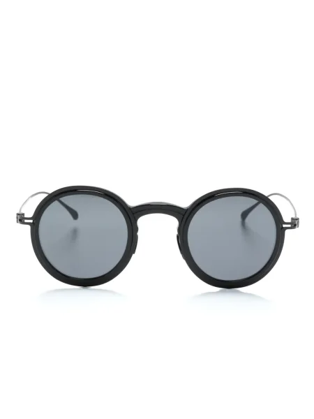 Ochelari de soare rotunzi Giorgio Armani negru