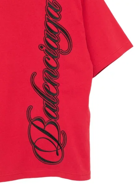 Tricou Balenciaga cu autograf roșu