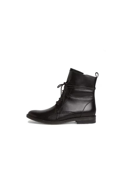 Botine Marco Tozzi cu șireturi negru