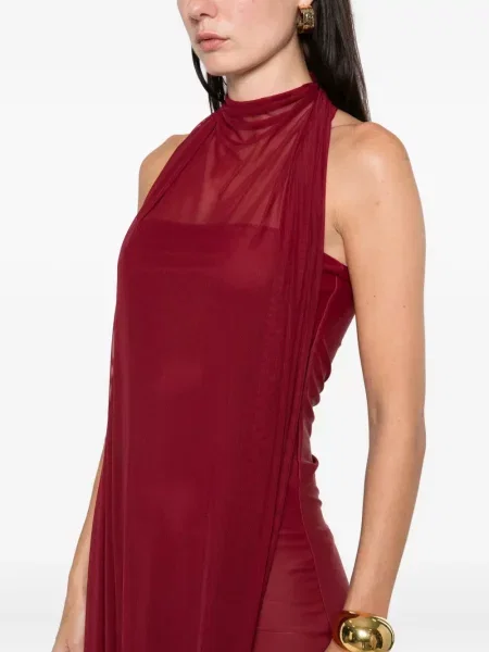 Haljina Atu Body Couture ular vrat crvena