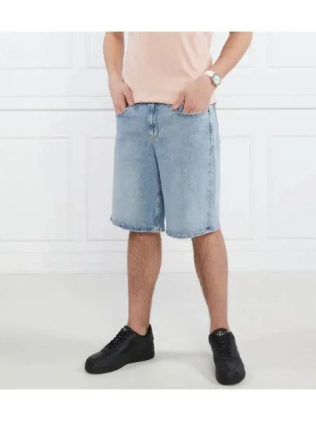 Calvin Klein Rövidnadrág ICONIC | Relaxed fit kék