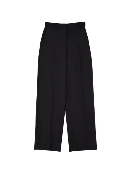Pantaloni Stella Mccartney din canvas negru