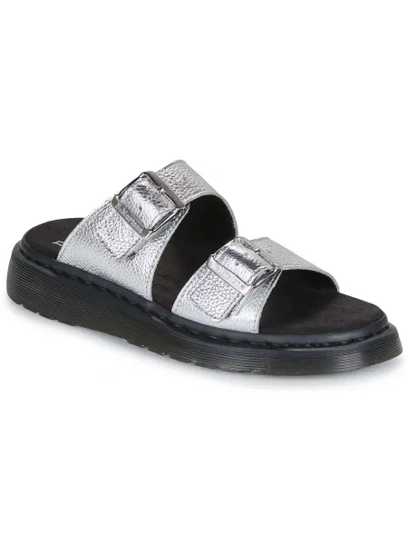 Pantofi Dr. Martens argintiu