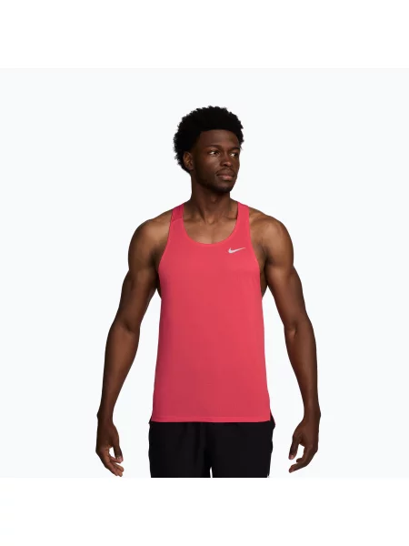 Tricou de alergare pentru bărbați Nike Fast Dri-Fit fusion red roșu