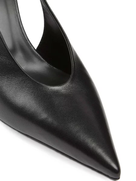 Pantofi cu toc Liviana Conti slingback negru