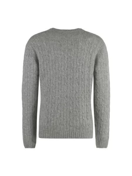Sweter The (alphabet) szary
