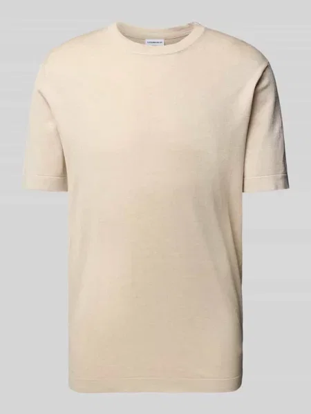 T-shirt o kroju relaxed fit z okrągłym dekoltem Lindbergh