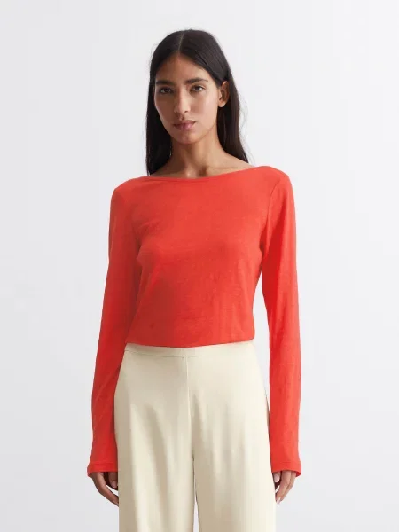 Поло Marc O'polo оранжевое