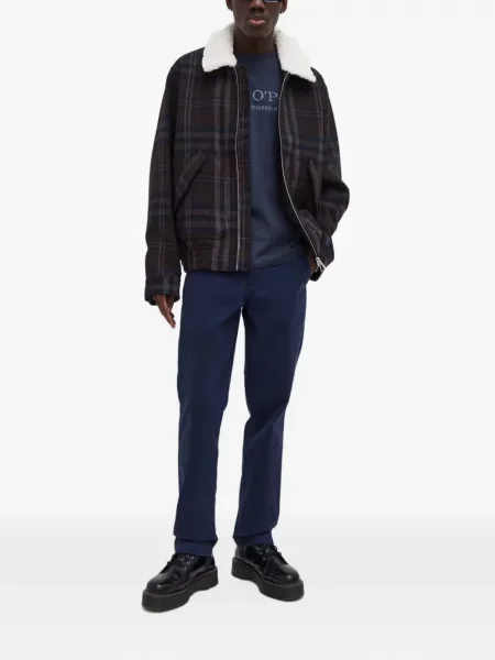 Scurt pantaloni scurți Levi's® cu broderie cu dungi alb