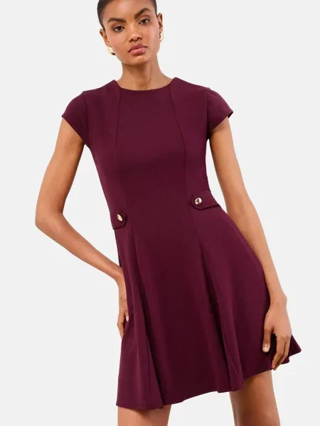 Lipsy Rochie burgundy roșu