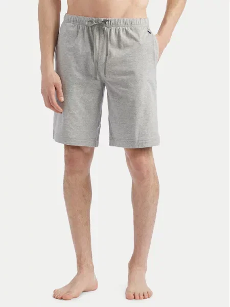 Polo Ralph Lauren Kratke pidžama hlače Regular Fit siva