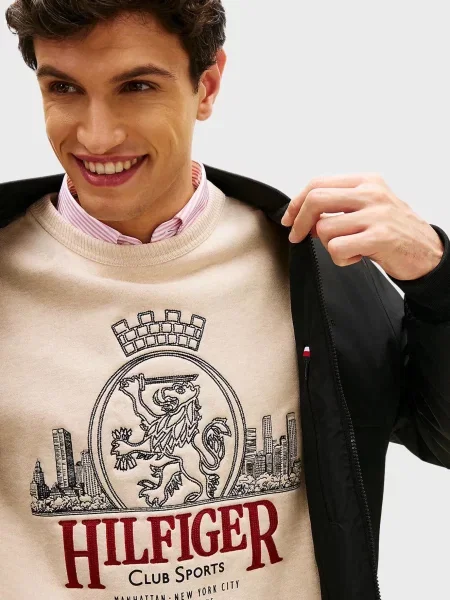 Бомбер Tommy Hilfiger черный