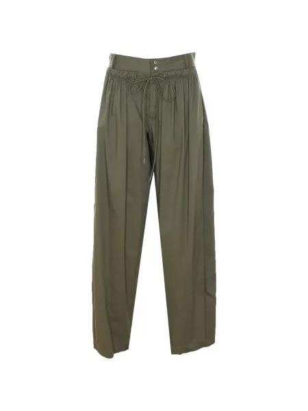 Панталон Aniye By с връзки зелено