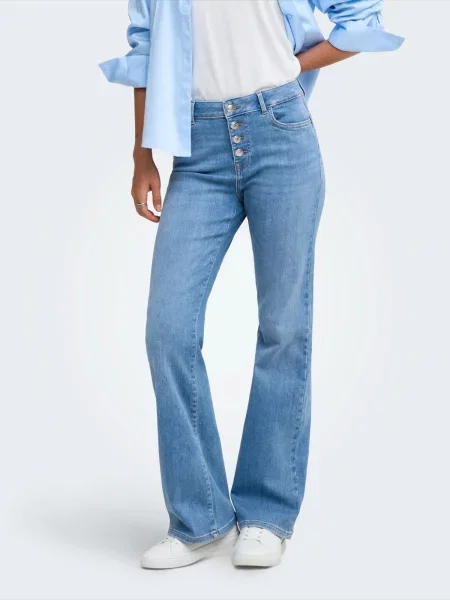 ONLY Džínsy ONLTHEILA denim modrá