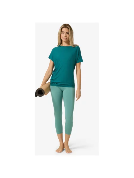 Koszulka SUPER.NATURAL W Yoga Loose Tee zielona