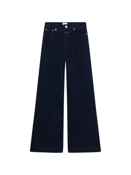 Pantaloni Closed de catifea cord albastru