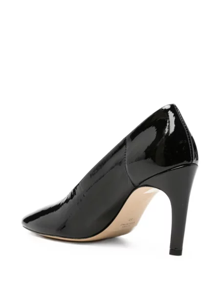 Pantofi cu toc Toteme din piele negru