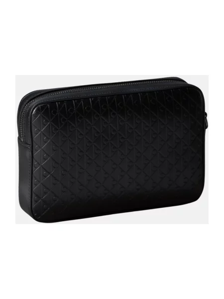 Calvin Klein Saszetka Refined Emblem Mix Pouch W/ Hand czarny
