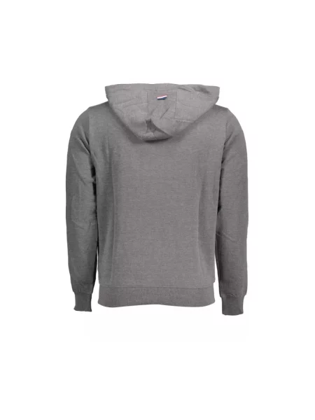 Koszulka polo U.s Polo Assn. z kapturem szara
