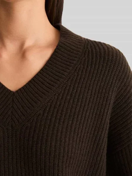 Sweter o kroju loose fit z mieszanki wełny Marc O'polo