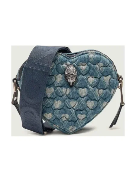 Kurt Geiger De blugi geantă poștaș KENSINGTON HEART albastru