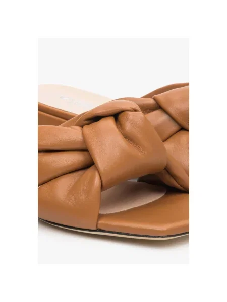 Шлепанцы Evaluna коричневые