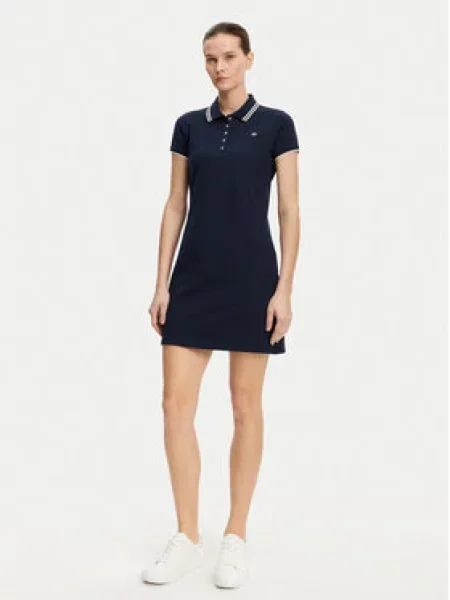 Tommy Hilfiger Každodenní šaty Tmavomodrá