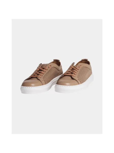 Sneakersy Calce brązowe