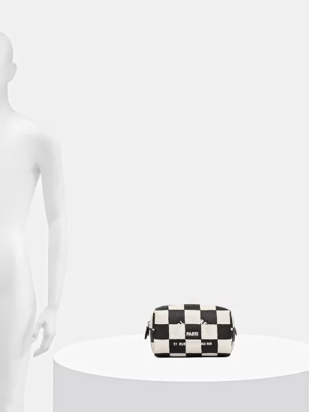 Кожаная косметичка Karl Lagerfeld