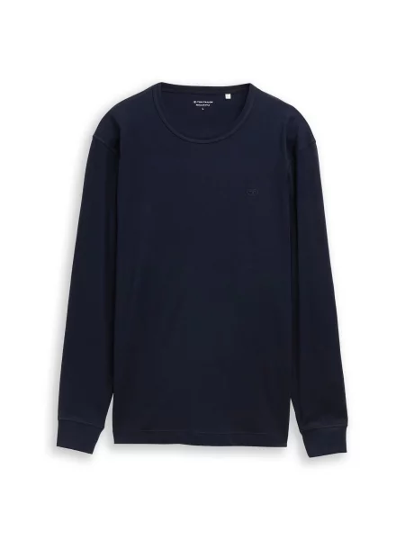 TOM TAILOR Tricou marin albastru