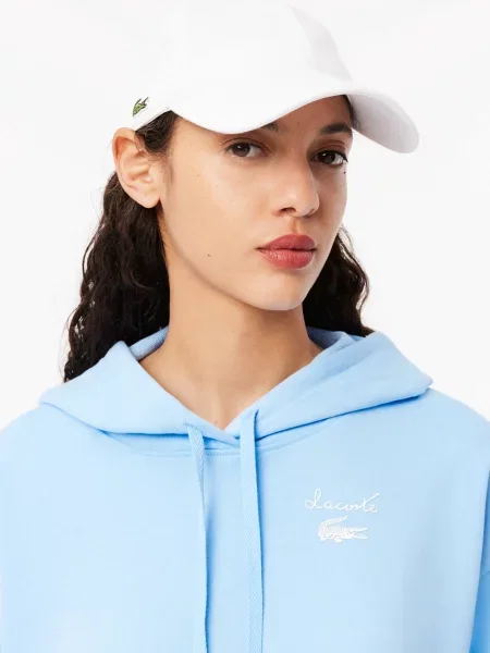 Худи Lacoste голубое